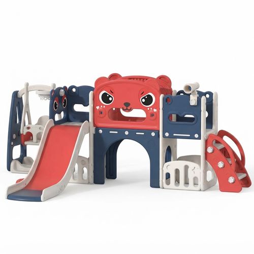 Nyeekoy 9 in 1 Toddler Slide and toddler outdoor playset