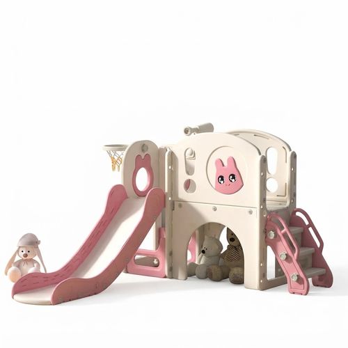 Nyeekoy 8 in 1 Kids Slide and Indoor Playground
