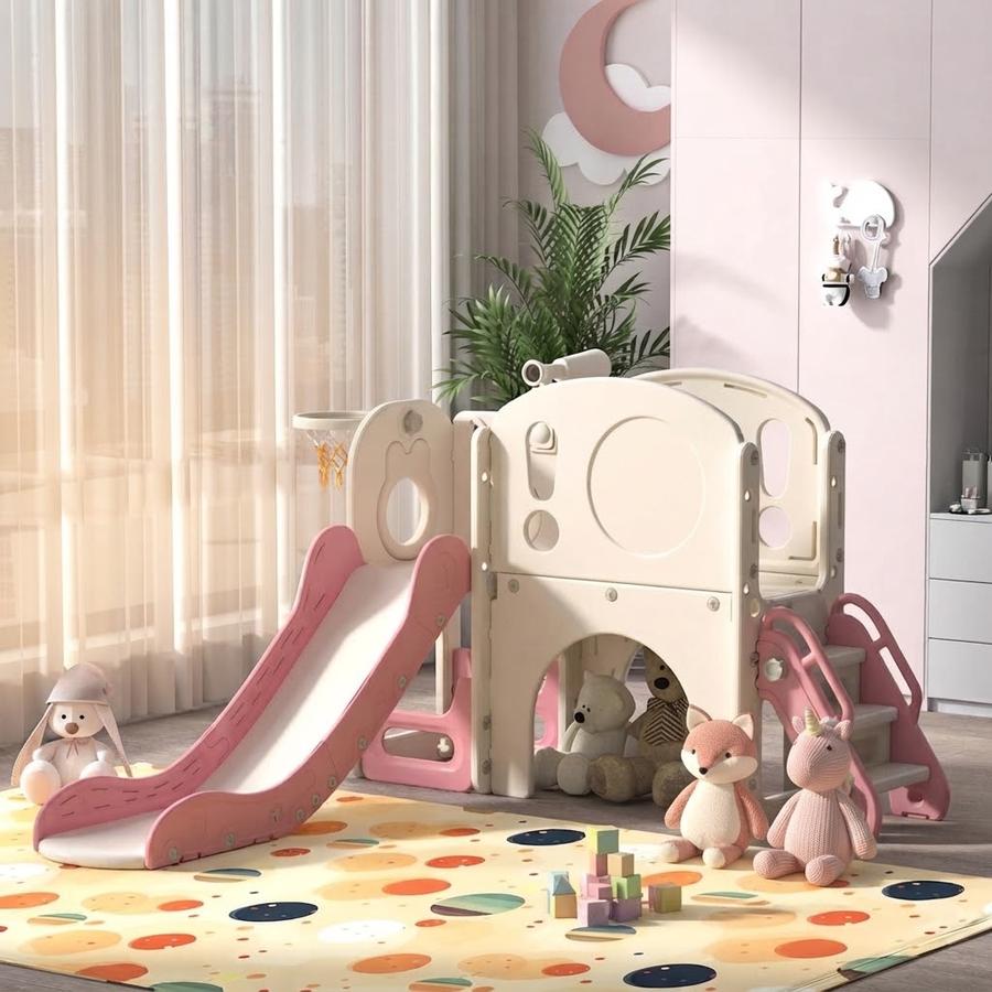 Nyeekoy 8 in 1 Kids Slide and Indoor Playground